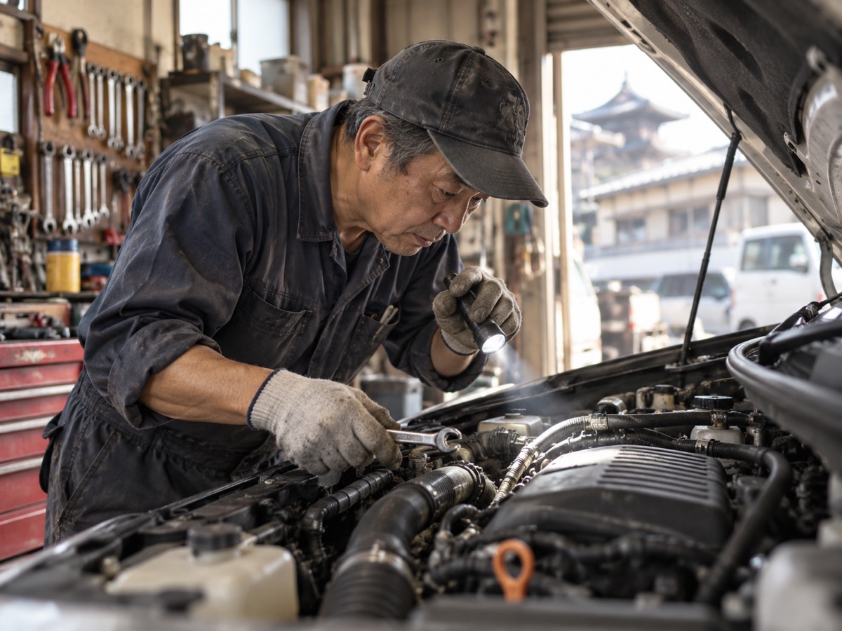 整備作業のイメージ